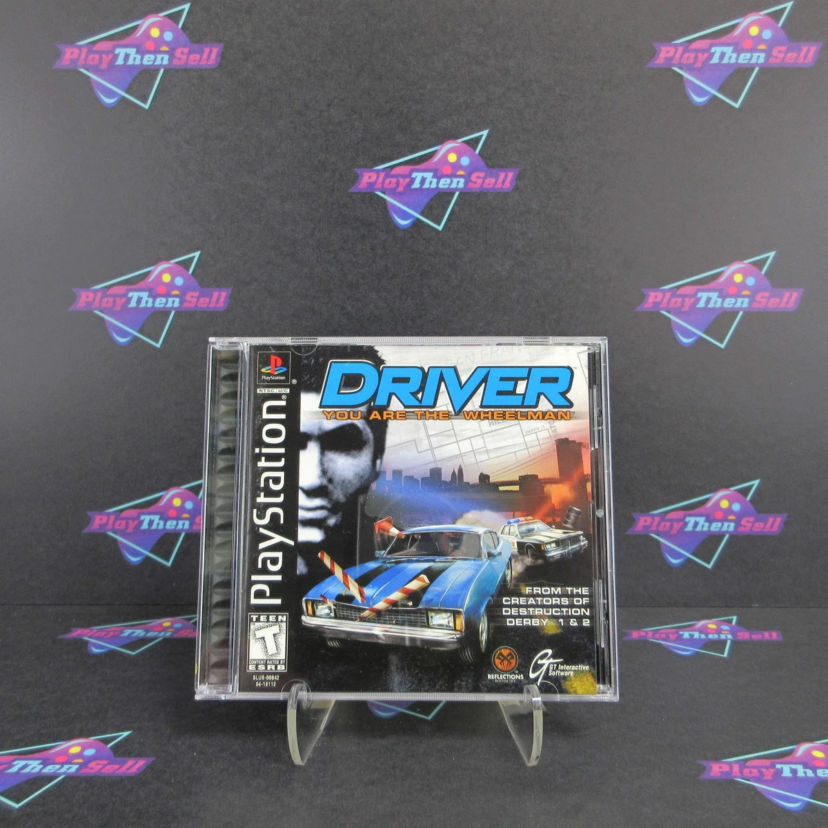 Driver PS1 | Jeu complet original GT Interactive