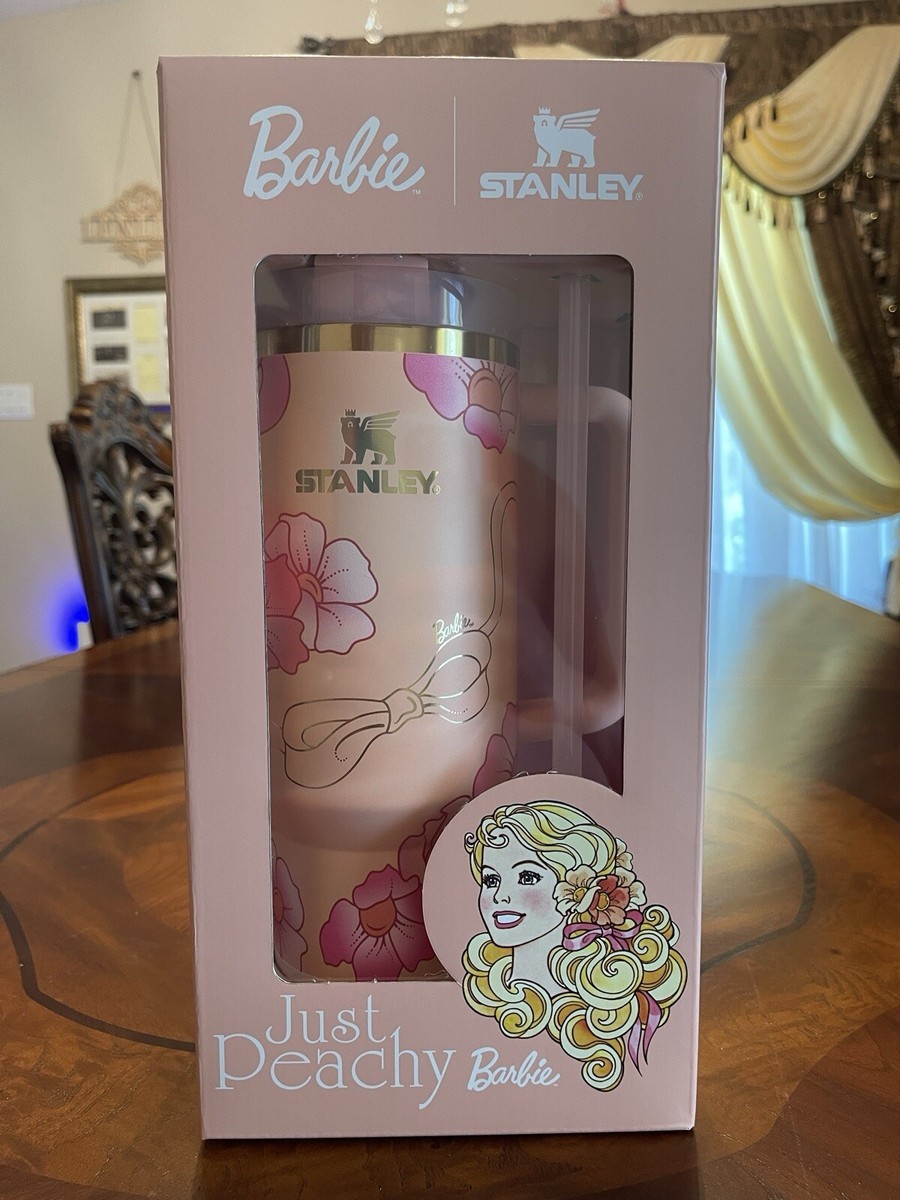 Stanley X Barbie Legends Flowstate Quencher 40oz Tumbler “80's
