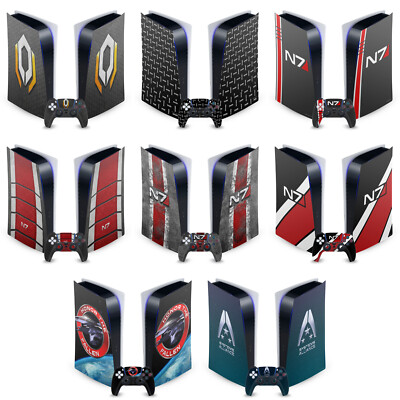 EA BIOWARE MASS EFFECT GRAPHICS VINYL SKIN FOR SONY PS5 DIGITAL EDITION BUNDLE