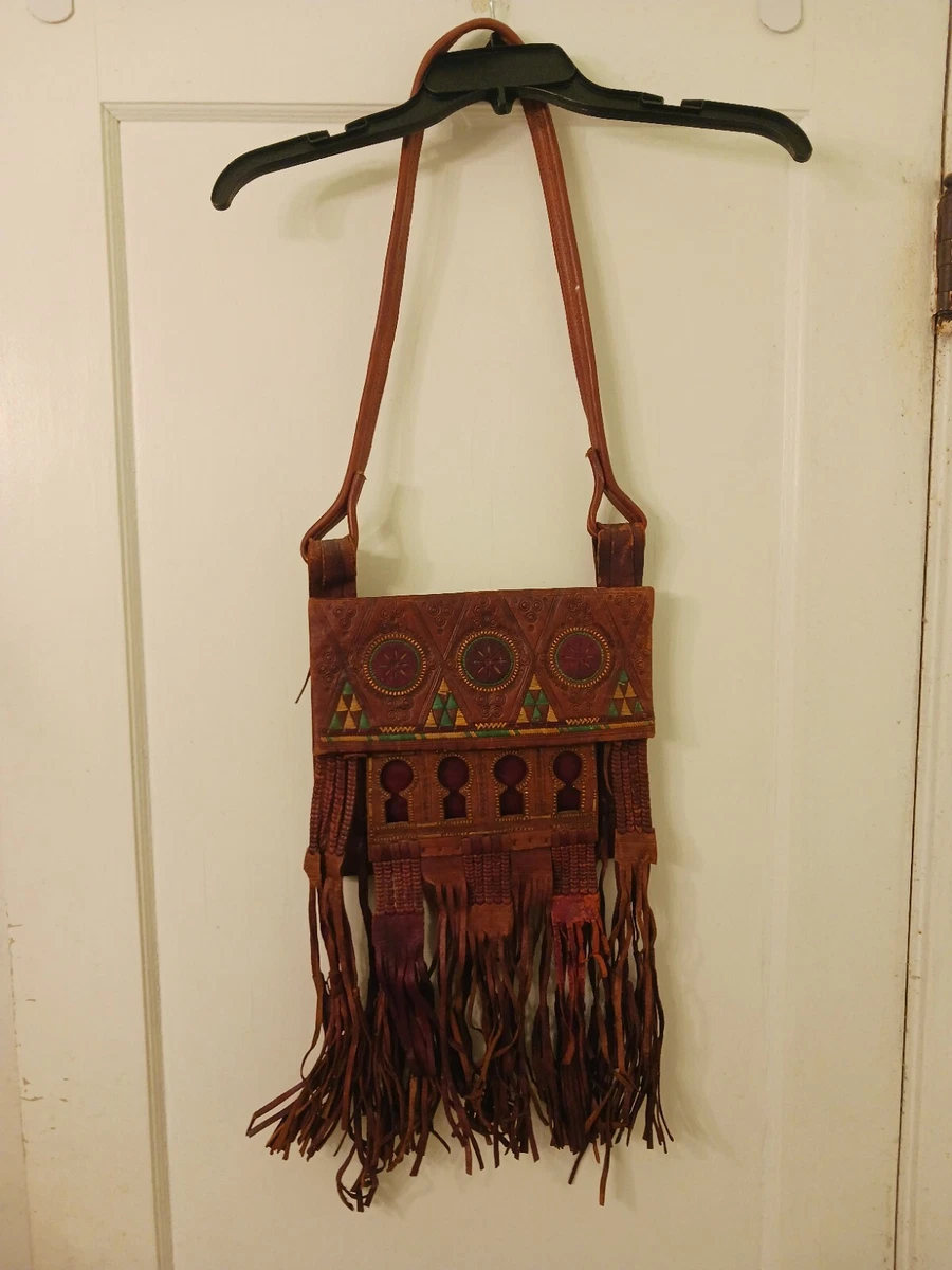 fringed shoulder bag