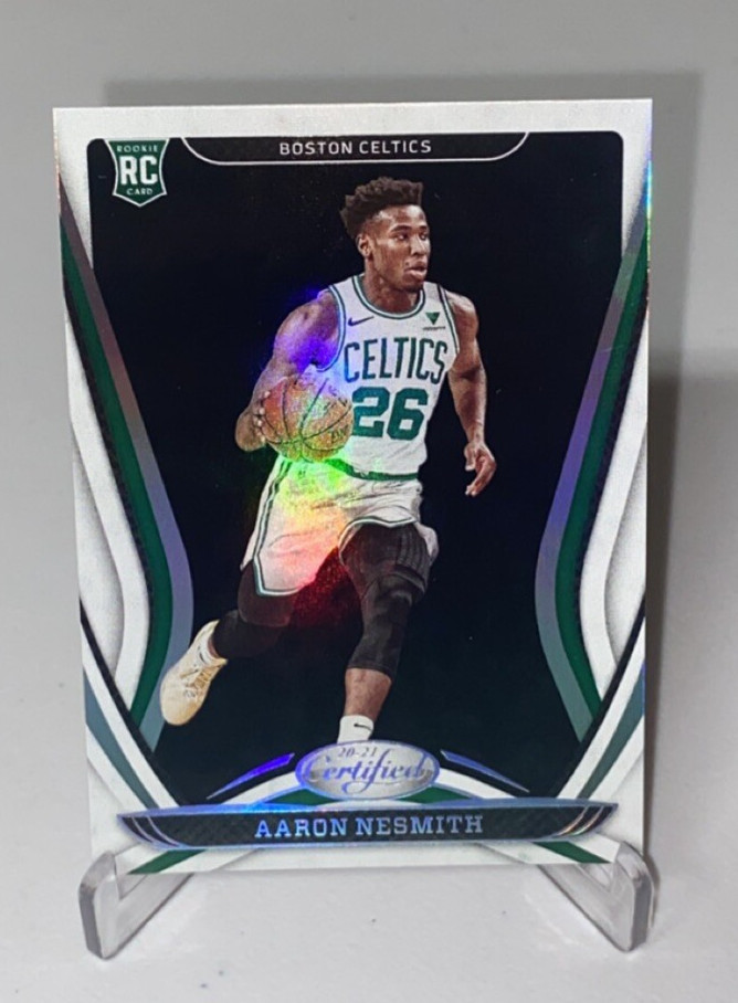 2020-21 Panini Certified Aaron Nesmith RC Rookie #187 Boston Celtics