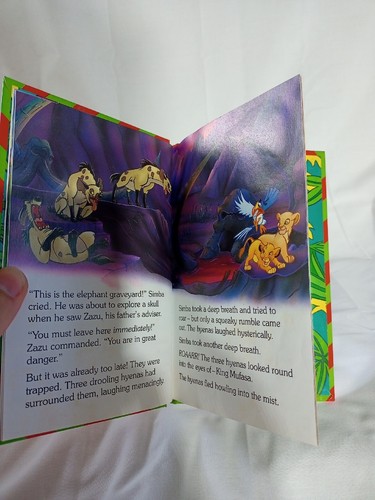 Disney The Lion King book reed for kids original 1994 free postage - Picture 5 of 6