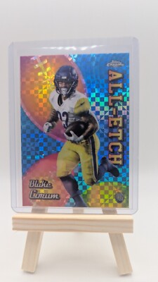 2024 Topps Chrome Football All-Etch-X-Fractor-Blake Corum-RC-Rams-#CAE-BC