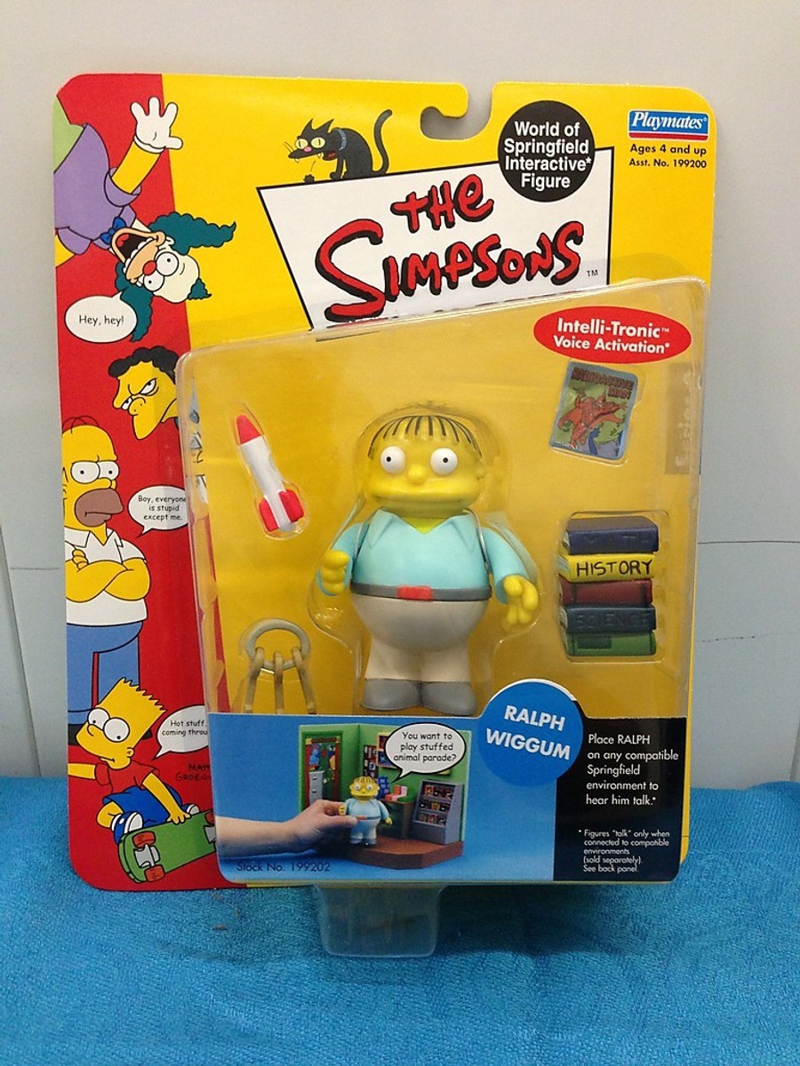 Playmates The Simpsons フィギュア12→7 The Simpsons Database Intelli-Tronic Playmates Series 12
