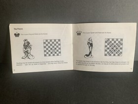 Battle Chess NES Nintendo Instruction Manual Only
