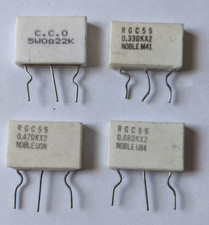 0.1OhmX2, 0.22OhmX2, 0.27OhmX2, 0.33OhmX2, 0.47OhmX2, 0.68OhmX2.Dual 5W Resistor