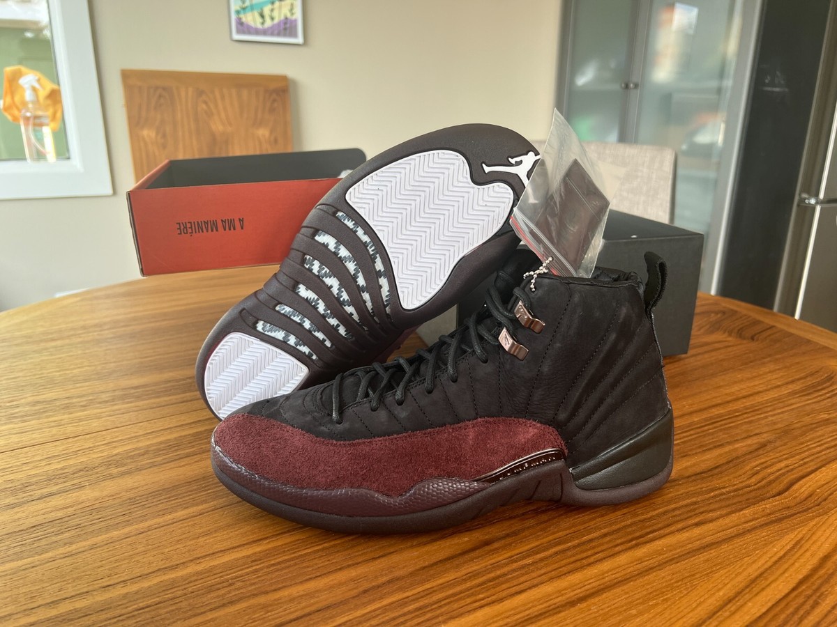 ウィメンズ Nike Air Jordan 12 Retro SP Ma Maniere Black (W) Amazon.com | Air Jordan 12 Retro A Ma Maniere Women's
