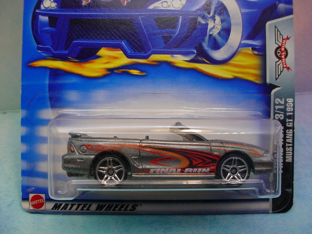 2003 Hot Wheels 1996 MUSTANG GT Convertible #197∞Gray;pr5∞Final