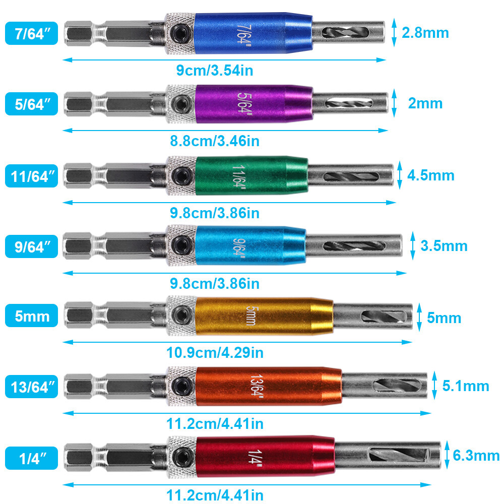 11-tlg. Torx-Bitset Lang, 100 Mm, Magnetisch – T6 Bis T40, 1/4 Zoll Sechskant, Für Schraubendreher & Akkuschrauber