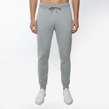 Moncler Grey Cotton Jersey Drawstring Joggers...