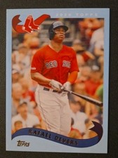 2020 Topps Archives Blue /25 Rafael Devers #267 Red Sox