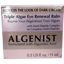ALGENIST Triple Algae Eye Cream Renewal Balm  0.5 US fl. oz./ 15 ml NEW SEALED