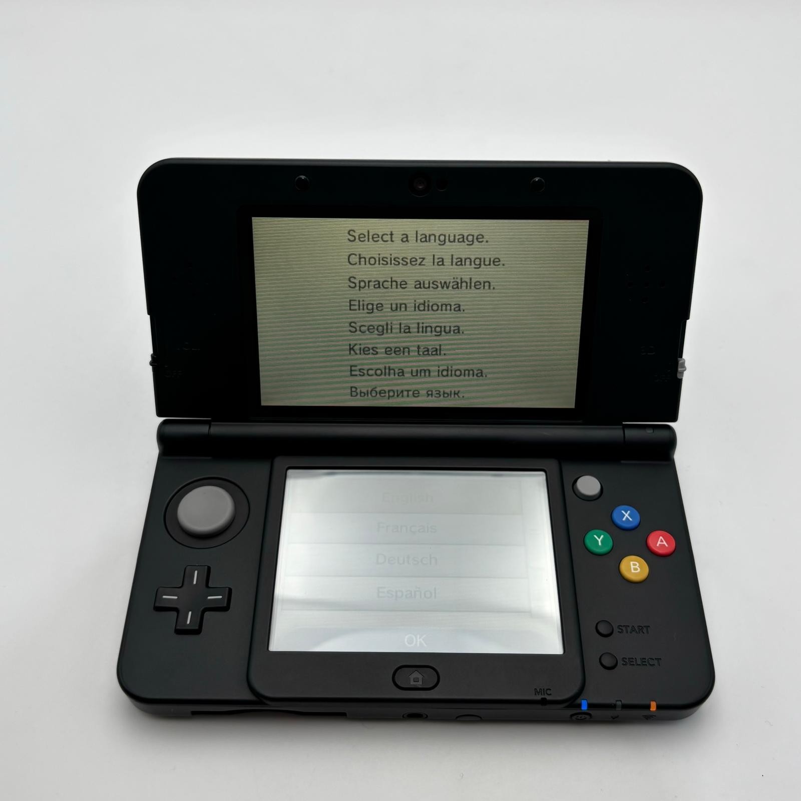 CONSOLE NEW NINTENDO 3DS nera parzialmente funzionante