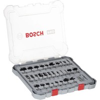 Bosch 30-Teiliges FräSer-Set, 6-Mm-Schaft. FüR HandfräSen, 2607017474