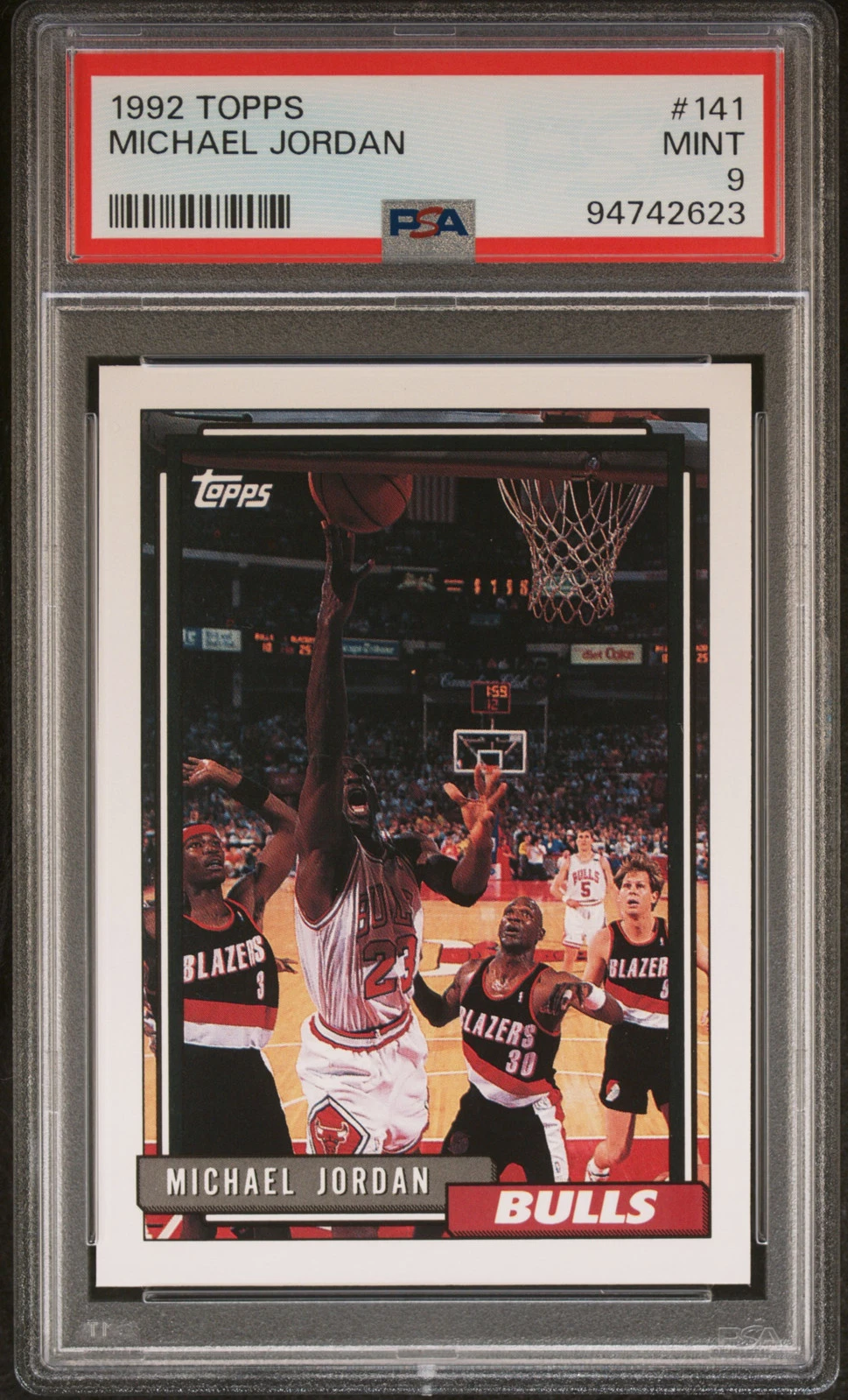 Michael Jordan trading card