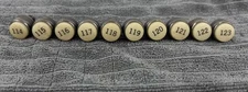 Vintage Switch/circuit Board Numbers Indicators- Steampunk Vintage Decor (10)