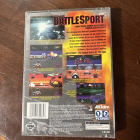 Battlesport (Sega Saturn) Battle Sport - Complete w/ Reg - Tested - Authentic