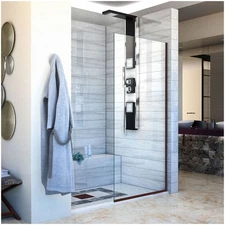 DreamLine SHDR-3230721 Linea Single Panel Frameless Shower Screen