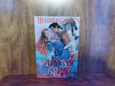 Love Not a Rebel Heather Graham HB Dell Publishing Historical Romance DJ