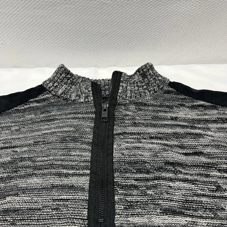 Harley-Davidson Mens Pullover Sweater L/S 1/4 Zip Knit Size Large Wool Blend - Изображение 2 из 4