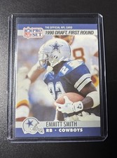 1990 Pro Set - Draft Emmitt Smith #685 (RC)
