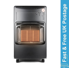 Portable Gas Cabinet Heater 4.2Kw Home Office Calor Butane c/w Hose