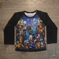 Halloween Mickey Mouse and Characters Inspired Haunted Shirt Size 3T