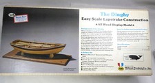 WOODEN DINGY kit by Midwest Products  HTF