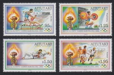Olympic Games Barcelona 4v Aitutaki 1992 MNH SG#628-631 Sc#460-463
