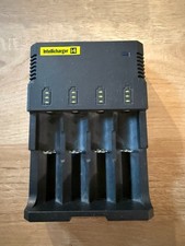 Great Battery Charger - AA/AAA/Lithium Charger - Nitecore IntelliCharger i4