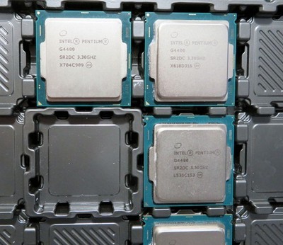 LOT OF 3 - Intel Pentium G4400 3.30 GHz LGA1151 Dual Core Processor CPU SR2DC