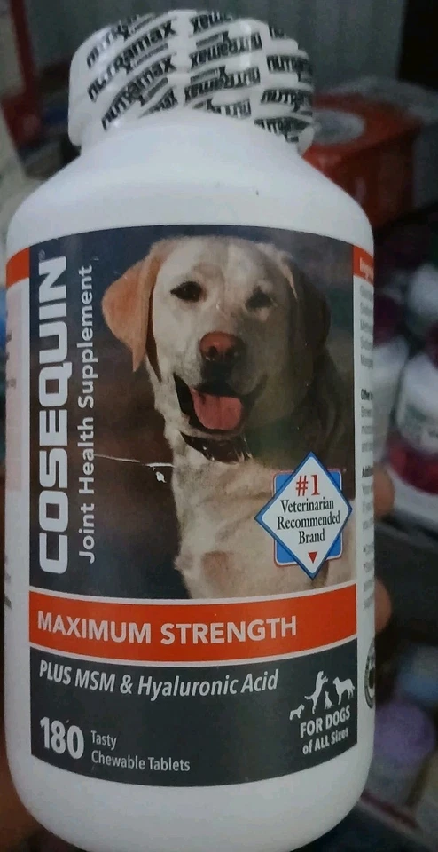 Cosequin MSM Joint Health Supplement for Dogs - 180 Chewable Tablets 2027 - Image 2 of 3