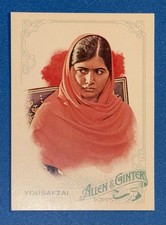 2015 Topps Allen & Ginter  Malala Yousafzai #341 Activist Noble Prize NM-MINT