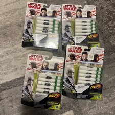 Hasbro Nerf Glowstrike 4 Packages of 14 Darts each Total 56 Refill Age 6 