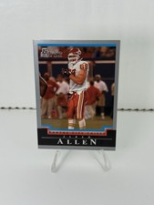 Bowman 2004 Jared Allen Rookie #223 Kansas City Chiefs Football Card. rookie card picture