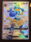 Pokémon Lucario GX SV64/SV94 Hidden Fates Shiny Vault Holo - NM+