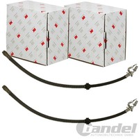 2X NK BremsschlÄUche Vorne Innen Oben Passend FÜR Opel Movano Renault Master