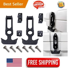 Durable Molded Cooler Latch Kit for Ozark Trail - Easy to Install Black T-Handle