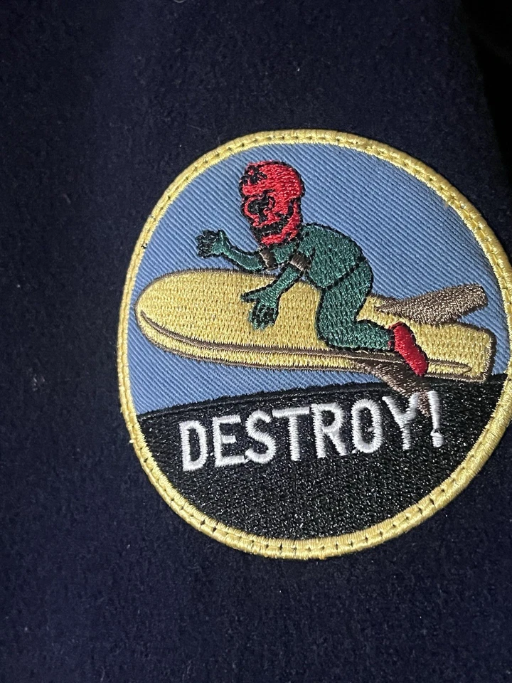 MNWKA MISHKA DEATH ADDERS КУРТКА. РАЗМЕР XL. ТЕМНО-синий - Изображение 4 из 4