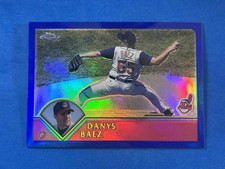 2003 Topps Chrome Refractors #179 Danys Baez Cleveland Indians #/699