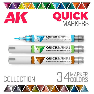AK Interactive Quick Markers AKMQ - US