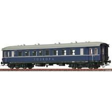 Brawa 46208 H0 Personenwagen C4ywe Touropa DB III DC-Innenbeleuchtung Neu