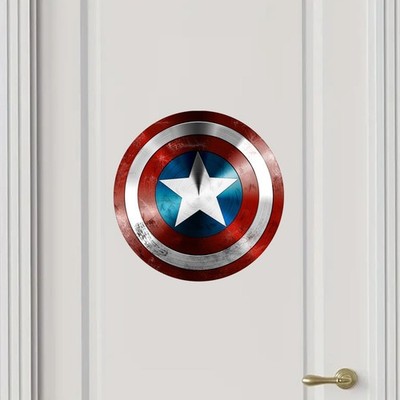 Captain America Schild Marvel - Vinyl Aufkleber Sticker für Zuhause