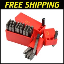 36pc Heavy Duty Steel Stamp Kit for Metal Jewelry