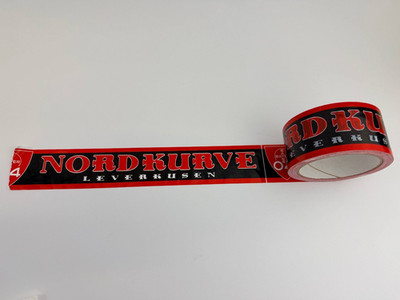 Bayer 04 Leverkusen Klebeband Fanartikel 50 mm x 60 m PVC-Rolle NORDKURVE NEU