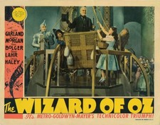 The Wizard Of Oz lobby card Jack Haley Ray Bolger Frank Morgan 1939 OLD PHOTO