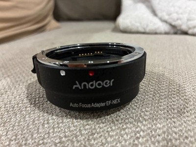Andoer Mount Converter Adapter Canon EF Lens to Sony E-Mount