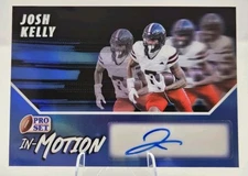 2025 Josh Kelly Leaf Pro Set Metal In-Motion Autograph Auto /20《Slab Ready》TTech