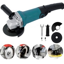 2000W Electric Angle Grinder Corded Cutting Grinding Tool Heavy Duty 125mm Disc