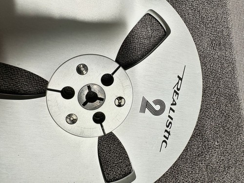 Used 7” REALISTIC Metal Tape Recorder TAKE UP REEL - Picture 4 of 4